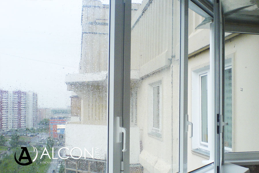 Поворотные алюминиевые окна в Смоленске